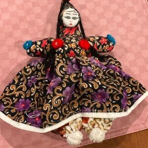 NWOT Handmade Turkish Folk Doll